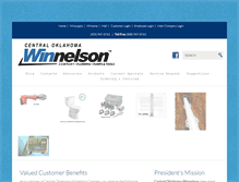 Tablet Screenshot of centralwinnelson.com